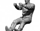 مرد در حال رانندگی