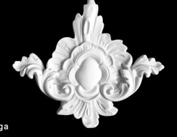 گچبری به شکل گل