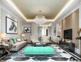 اتاق نشیمن پست مدرن
