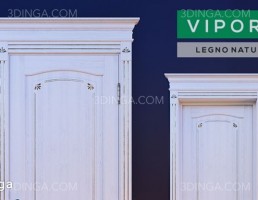 درب چوبی کلاسیک