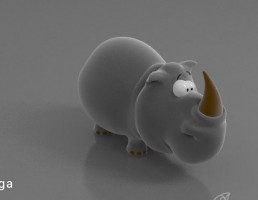 گرگدن اسباب بازی