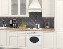 مدل سه بعدی کابینت آشپزخانه