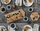 میز غذا و نوشیدنی صبحانه