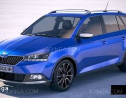 ماشین Skoda Fabia Scoutline سال 2019