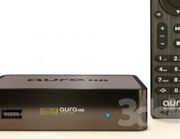 دستگاه مدیا پلیرAURA HD  با کنترل