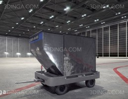 واگن برقی کانتینر دار