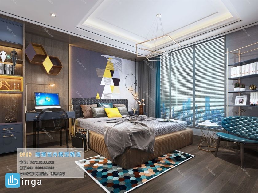 اتاق خواب سبک مدرن