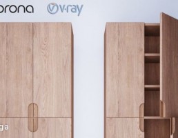 کابینت چوبی مدرن