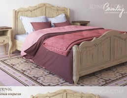 تخت خواب دونفره کلاسیک