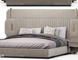 تخت خواب دونفره کلاسیک