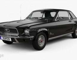 ماشین فورد مدل Mustang سال 1968