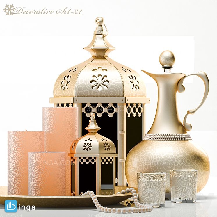 ست دکوراسیون تزئینی