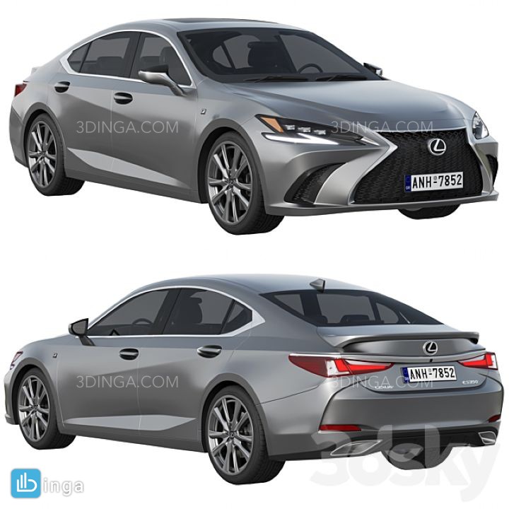 ماشین لکسوس ES F-sport سال 2022