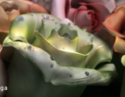 دسته گل رز