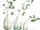 مدل سه بعدی گلدان + شاخه گل