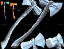 سلاح تبر برای چاپ سه بعدی