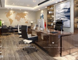 صحنه داخلی دفتر مدیریت