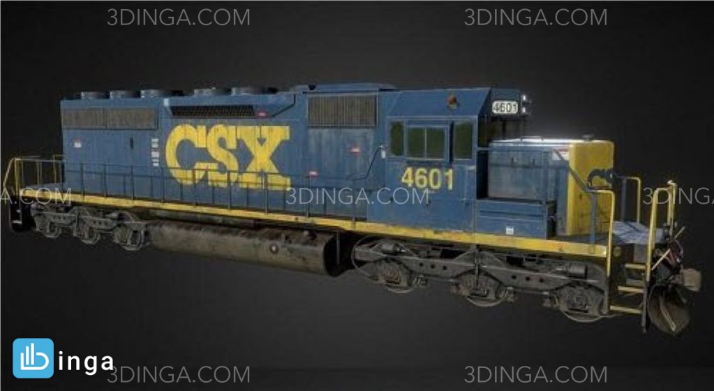 ماشین راه آهن الکترو موتیو دیزل SD40-2 لوکوموتیو