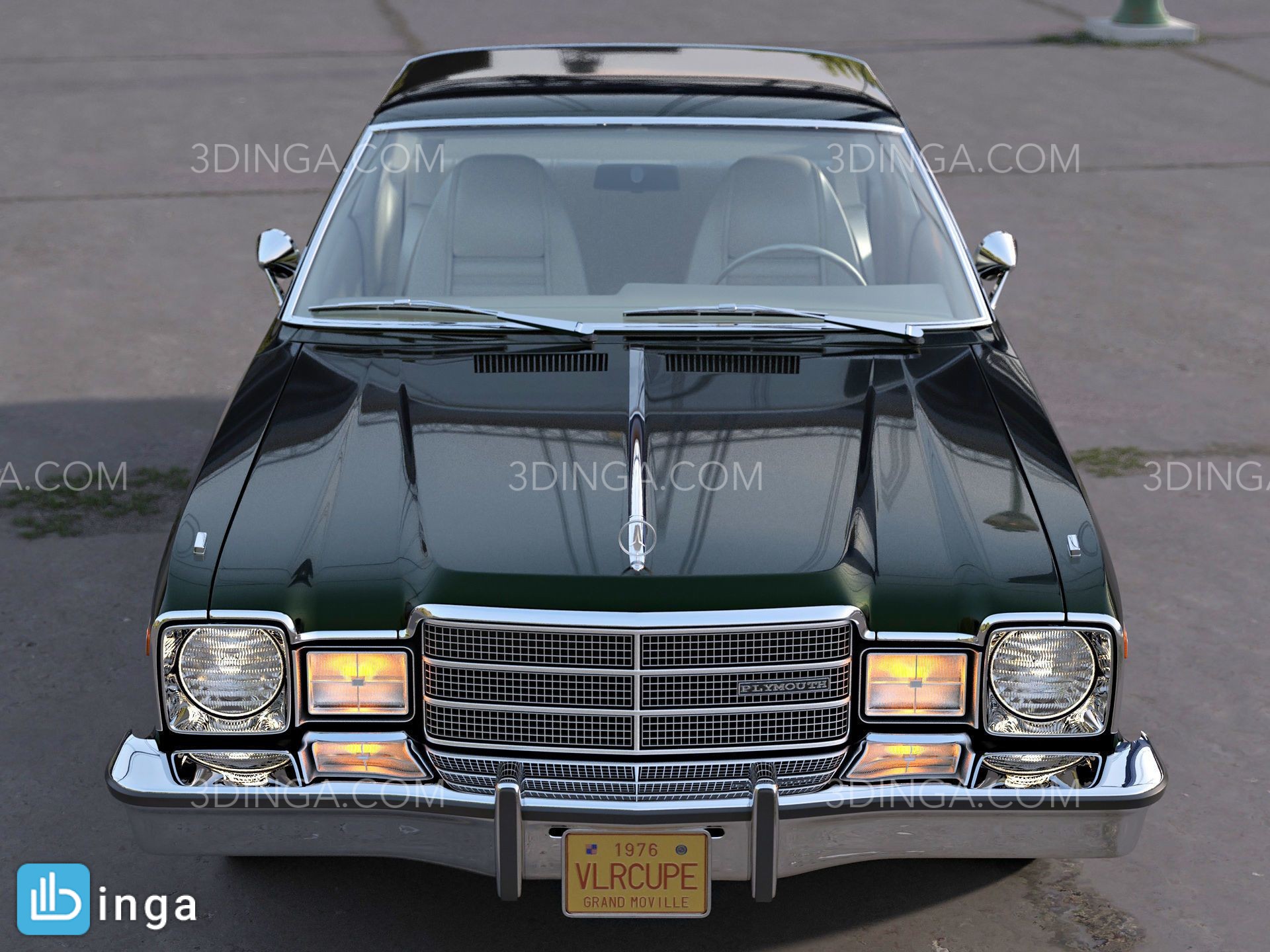 ماشین Plymouth مدل کوپه سال 1976