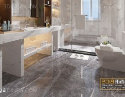 صحنه داخلی حمام و سرویس بهداشتی