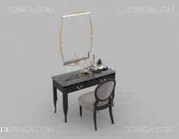 میز آرایش + صندلی