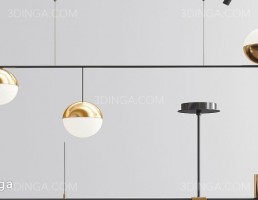 چراغ آویز مینیمالیستی