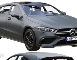 ماشین مرسدس بنز AMG CLA 35 شوتینگ بریک