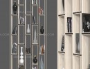 قفسه چوبی کتاب