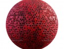تکسچر پوست موجودات قرمز