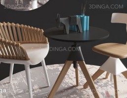 ست میز و صندلی مدرن