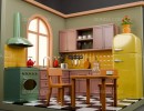 آشپزخانه ایزومتریک دنج