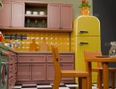 آشپزخانه ایزومتریک دنج