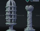کاراکترهای تخیلی برای چاپ سه بعدی