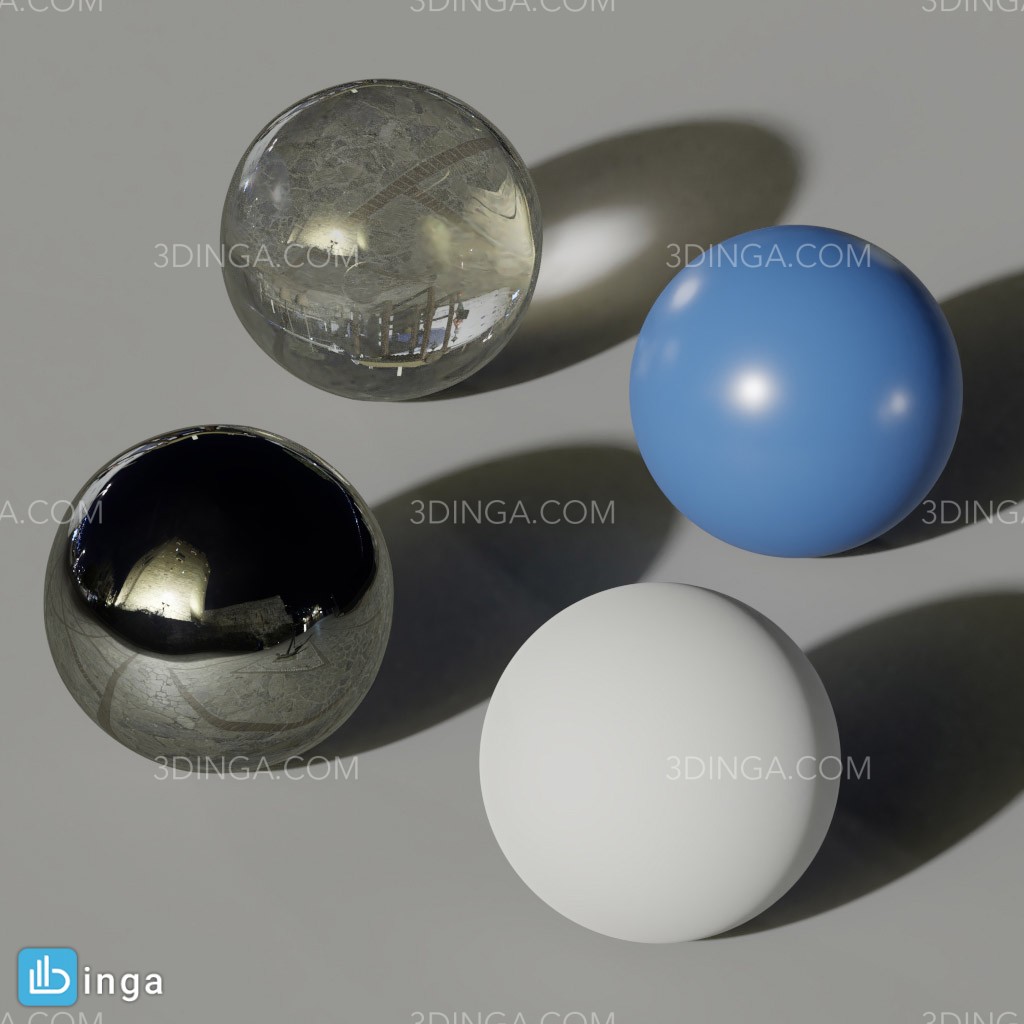 تکسچر HDRI آسمان صاف در شب