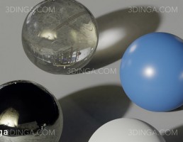 تکسچر HDRI آسمان صاف در شب