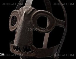 افسار آهنین برده