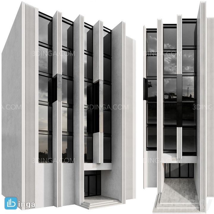 ساختمان مسکونی مدرن
