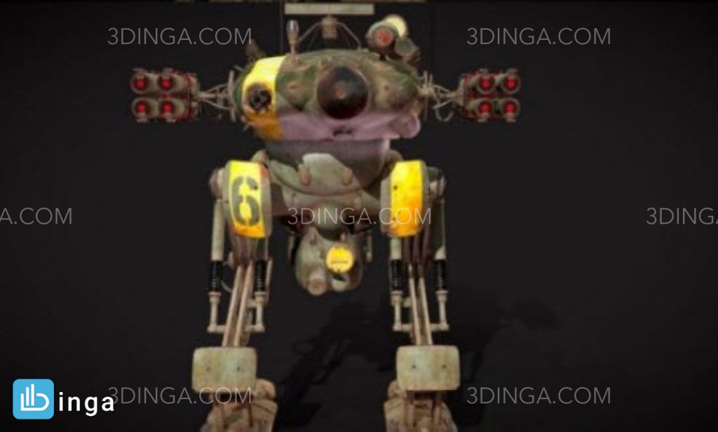 مدل سه بعدی Atom Punk Mecha