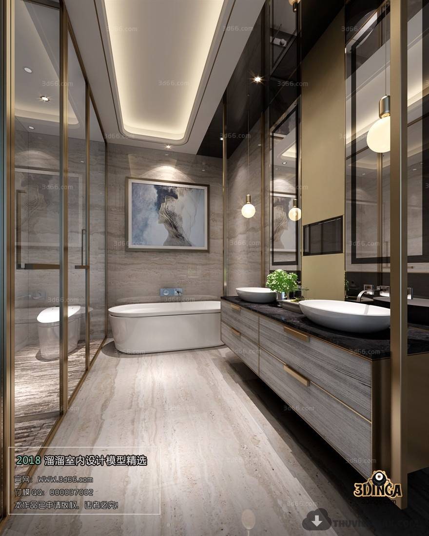 صحنه حمام پست مدرن 5