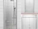 کابین دوش شیشه ای حمام