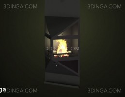 شومینه فانتزی
