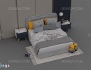 ست تخت خواب دونفره مدرن