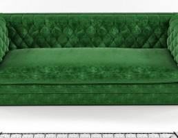 مدل سه بعدی مبل دونفره راحتی Sofa