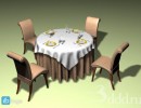 ست میز و صندلی نهارخوری