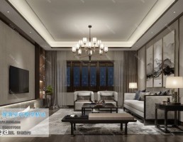 اتاق نشیمن سبک چینی
