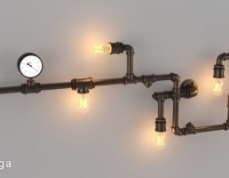 چراغ صنعتی دیواری