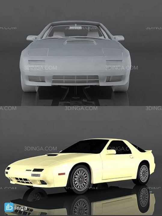 ماشین مزدا ساوانا RX-7 سال 1990