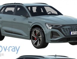 ماشین آئودی Q8 e-tron