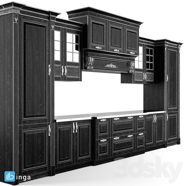 ست کابینت آشپزخانه کلاسیک