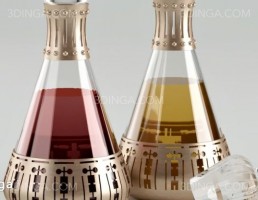 ظرف شیشه ای مواد